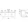 Laufen LANI Waschtischplatte wildeiche inklusive Unterschrank, 1 Ausschnitt links und rechts 1570x495x580mm, H4065941122661,