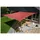 Eduplay Sonnensegel, 5x5m, Quadrat, wasserabweisend, rostrot