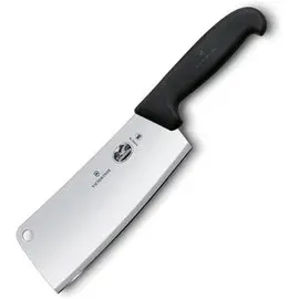 Victorinox Fibrox Küchenhaubeil, Kunststoffgriff, Edelstahlklinge 18 cm