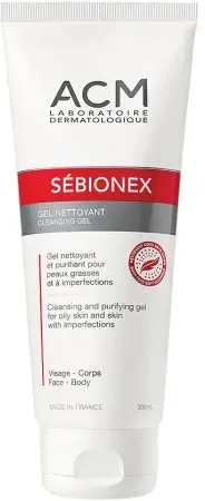 Sébionex Reinigungsgel Gesicht Und Körper Fettige Haut Mit Unreinheiten Tube 200ml