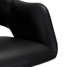 Furnhouse Esszimmerstuhl 2er-Set Luna ¦ schwarz ¦ Maße (cm): B: 59 H: 89