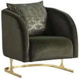 JVMöbel Sessel Club Lounge Polyester 75 x 75 x 75 cm Grün