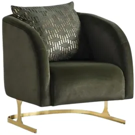 JVMöbel Sessel Club Lounge Polyester 75 x 75 x 75 cm Grün