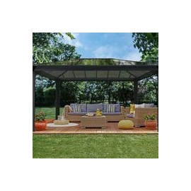 CANOPIA Dallas 6,12 x 3,64 m grau