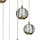LUCANDE Hayley 9-flg. 40 cm rund gold