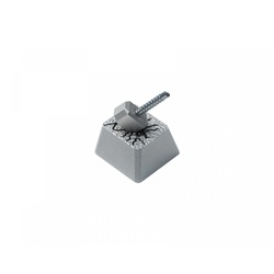 Keychron Hammer Aluminum Alloy Artisan Keycap - Silber