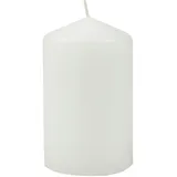 HS Candle Stumpenkerzen Ø6cm x 10cm - Weiß