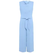 Betty & Co Damen Jumpsuit mit Wasserfallausschnitt 38, Hellblau - 38W