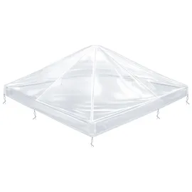 Quick Star Pavillon Schutzhaube 3x3 m Transparent