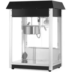 Hendi Popcorn-Maschine mit Flügeltüre Krümelschublade und Beleuchtung mit 1500W