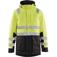 Blåkläder Blaklader 449519873399M Winterparka, High Vis Gelb/Schwarz, Größe M