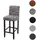 Mendler Barhocker HWC-C33  grau