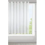 Eurofirany Lucy Voile-Vorhang, Weiß, 350 x 150 cm