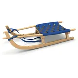 Kathrein Rodel Kathrein Tourenrodel Zweisitzer mit Gurtsitz blau|bunt