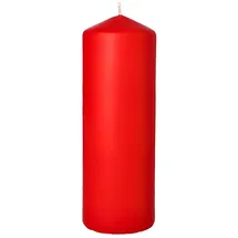Papstar Stumpenkerze 7 x 20 cm 6 St. rot