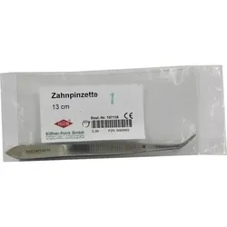 PINZETTE Zahn gebogen 1 St