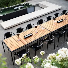Houe Avanti Gartentisch 222 x 98 x 75 cm Weiß