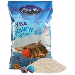 15 Liter Lyra Pet® Lyra Power® ULTRA excellent Katzenstreu + 2 Mäuse