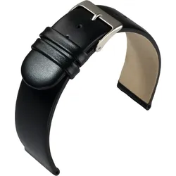 Eulit Kalb- / Rindleder glatt Kalb 12mm" E50804212102" - schwarz
