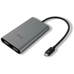 I-TEC Thunderbolt3 Dual DisplayPort Video Adapter