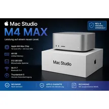 Apple Mac Studio 2025 M4 Max 48 GB RAM 512 GB SSD 40-Core GPU CZ1CD-11000