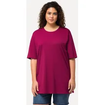 Ulla Popken T-Shirt Relaxed Halbarm Rot 58/60