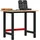 vidaXL Werkbank 100x60x81,5 cm Massivholz Buche Rechteckig