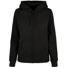 Build Your Brand Basic Reißverschlusspullover Black S