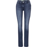 Cecil Slim-fit-Jeans blau