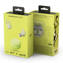 Energy Sistem Sport 6 True Wireless Headphones In-ear Sports Lime -