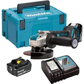 Makita DGA519RTJ inkl. 2 x 5,0 Ah + Makpac