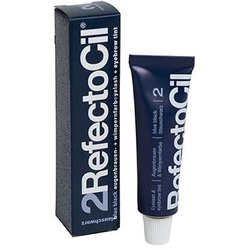 RefectoCil Augenbrauen- und Wimpernfarbe 2 Blauschwarz (15 ml)