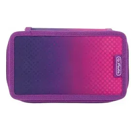 Herlitz Schüleretui TriCase 31-teilig Dip Dye Pink/Purple