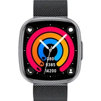 Knauermann Neo 2 BT 42 mm Edelstahlgehäuse Schwarz Sportarmband