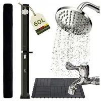Novaterra Solardusche schwarz 60 L
