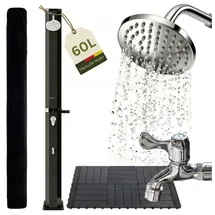 Novaterra Solardusche schwarz 60 L
