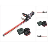 Metabo HS 18 LTX 45 Akku Heckenschere 18 V 43 cm + 2x Akku 8,0 Ah + Ladegerät