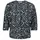 Betty&co Schlupfbluse mit Print Mint/Schwarz S