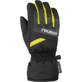 Reusch Bennet R-Tex XT Handschuhe, Black/Black Melange/Saftey Yellow, 5,5