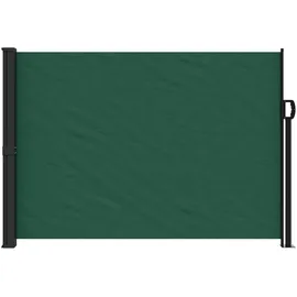 vidaXL Seitenmarkise 140 x 300 cm Dunkelgrün Polyester