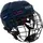 Ccm Tacks 70 Helm Combo Bambini, Farbe:Navy
