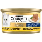 Purina Gourmet Gold Mousse mit Huhn 85g (Rabatt für Stammkunden 3%)