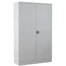 Gürkan Stahlschrank 4 Fachböden Stahl grau 92,0 x 50,0 x 195,0 cm
