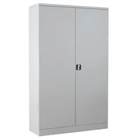 Gürkan Stahlschrank 4 Fachböden Stahl grau 92,0 x 50,0 x 195,0 cm