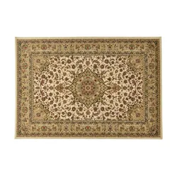 THEKO Orientteppich  Hamadan , beige , Synthetische Fasern , Maße (cm): B: 133 H: 1
