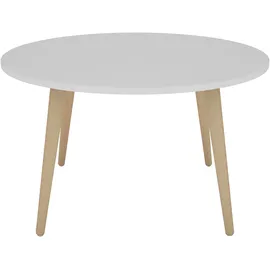 byLIVING Lasse Weiß Buche 80 x 46 cm