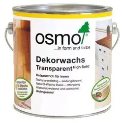 Osmo Dekorwachs Transparent, Nussbaum 3166, 0,375 L
