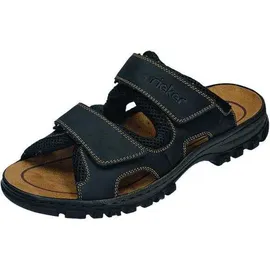 Rieker Slides Schwarz 45