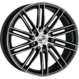 MAK Leipzig-D black mirror Alufelge schwarz