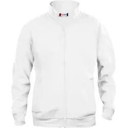 CLIQUE Basic Sweatjacke Herren 00 - weiß L